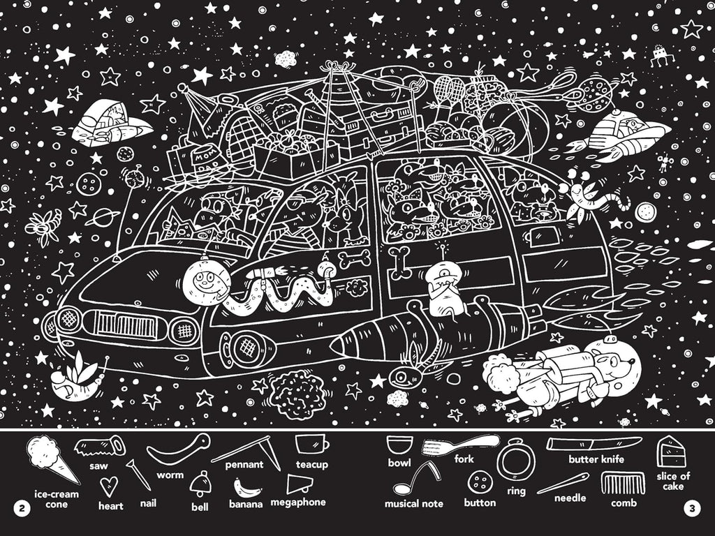 Space Hidden Pictures Puzzles to Highlight: Space-Themed Hidden Pictures Activity Book for Kids with Neon Highlighter Puzzles (Highlights Hidden Pictures Puzzles to Highlight Activity Books)