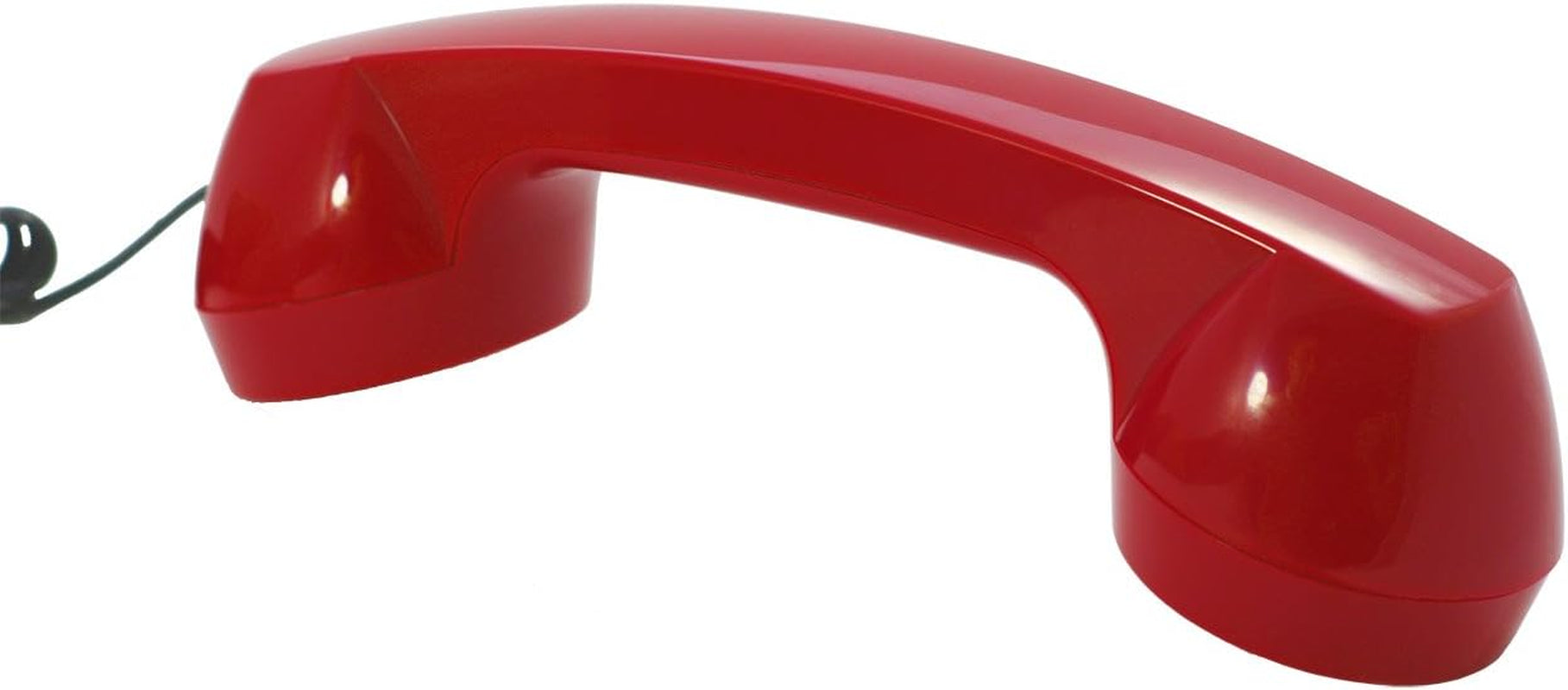 Opis Pushmefon Cable: the Landline Phone for Home in Retro Style - Non Electric Vintage Push Button Telephone for Landline Connections in Red