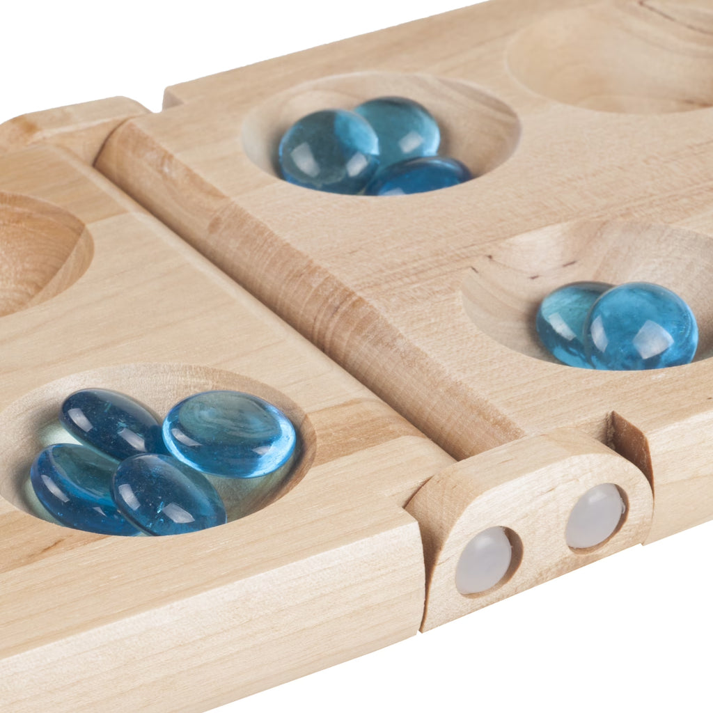 Wooden Folding Mancala Game