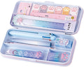 9 Pcs Cute Blue Stationery Set for Girls Boys Women Back to School Supplies Office Supplies Cartoon Cat Paw Stationery Set Aesthetic Kawaii Stationery Gift (Blue)