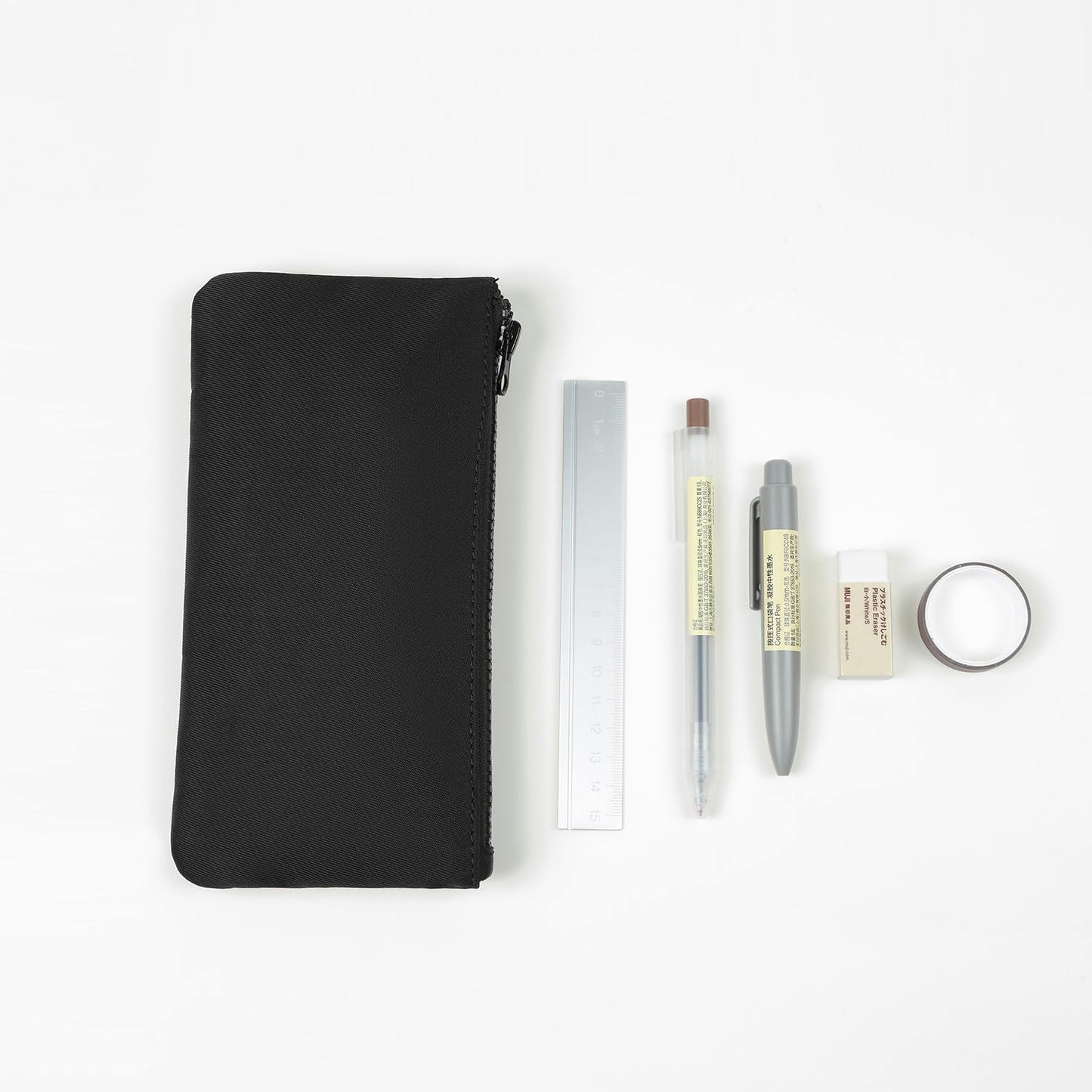 Minimalist School Work Organizer Bag for Traveling Portable Letter Writing Stationery Pouch Oxford Cloth