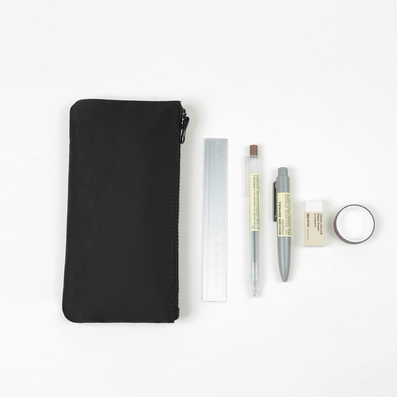 Minimalist School Work Organizer Bag for Traveling Portable Letter Writing Stationery Pouch Oxford Cloth