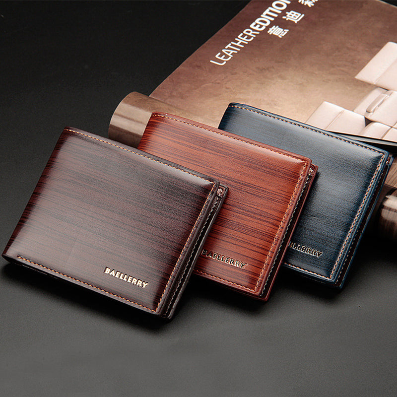 3 Folds Carteira Men'S Wallets
