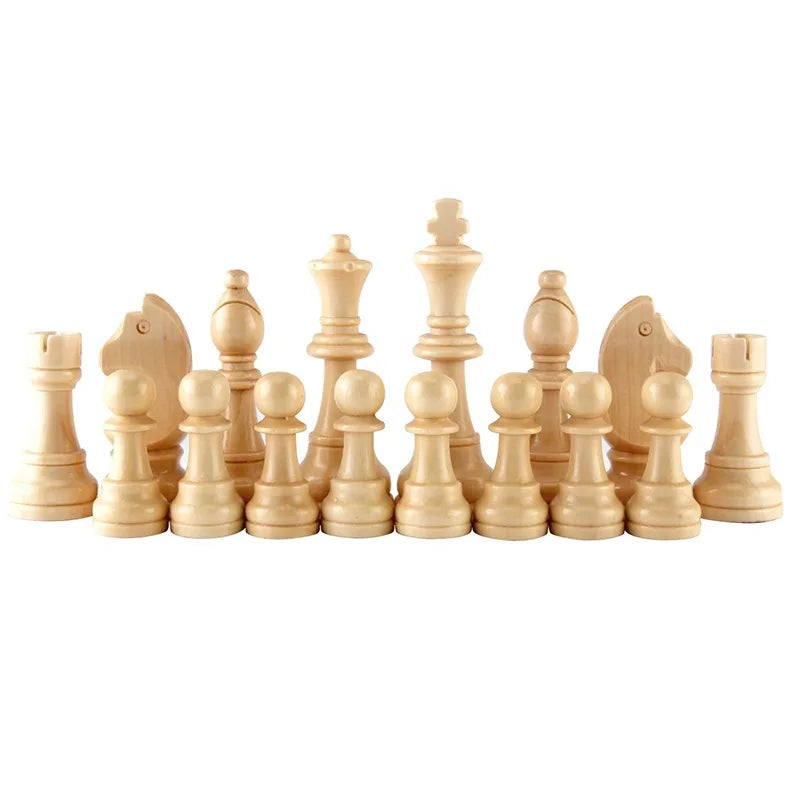 32Pcs Chess Pieces Complete Chessmen International Word Chess Set Chess Piece Entertainment Accessories