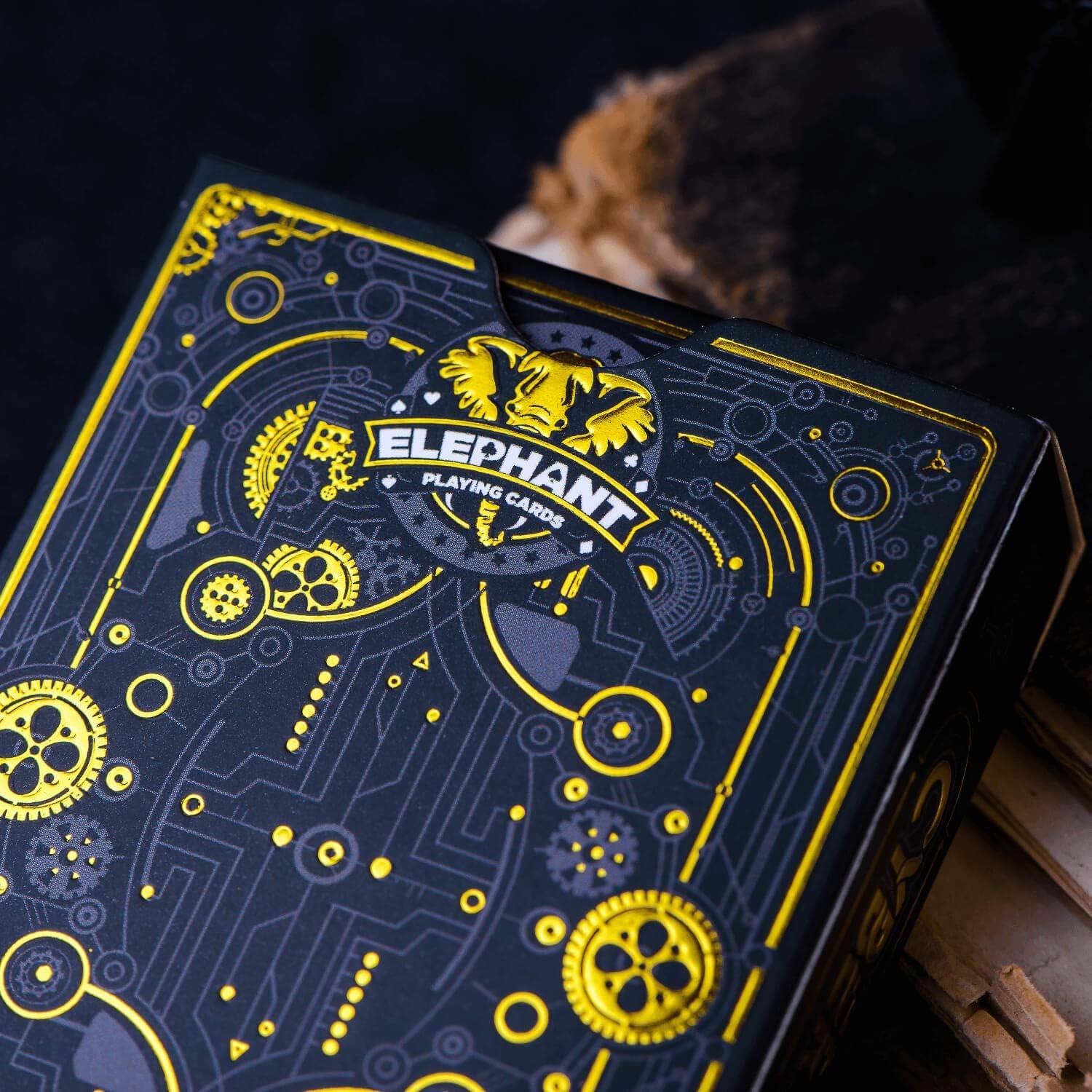 Cyberpunk Gold Playing Cards, Cardistry Decks, White Deck of Playing Cards for Kids & Adults, Cool Playing Cards with Card Game E-Book, Unique Playing Cards for Poker, Cyberpunk Cards