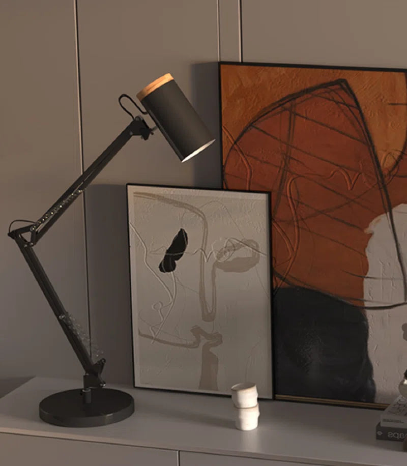Skillern LED Desk Lamps, Eye-Caring Swing Arm Table Lamp