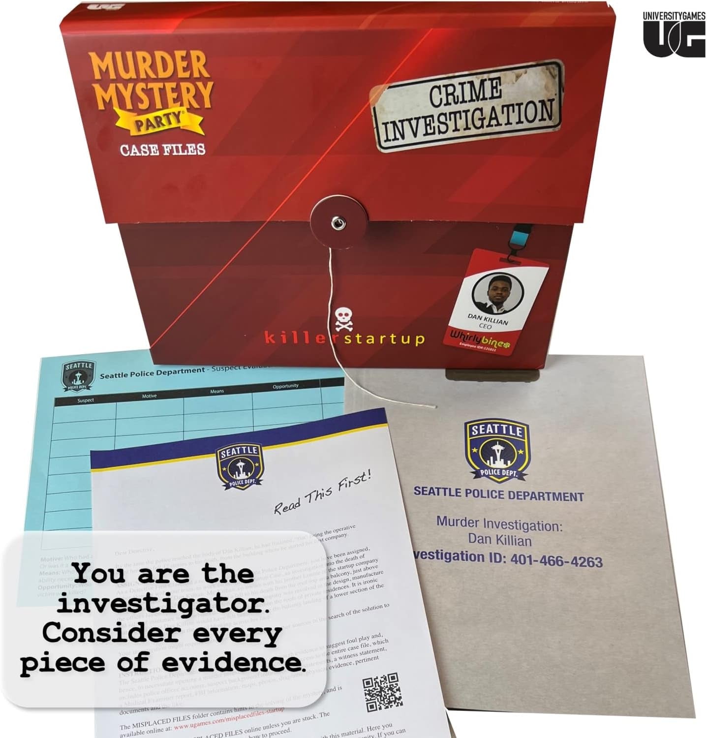 , Case Files Fire in Adlerstein, for Ages 14+