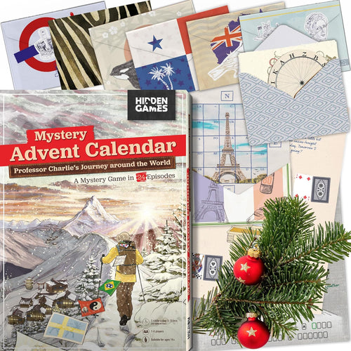 - Professor Charlie'S World Tour - Advent Calendar 2025 - a Puzzle Game in 24 Episodes (English Edition)