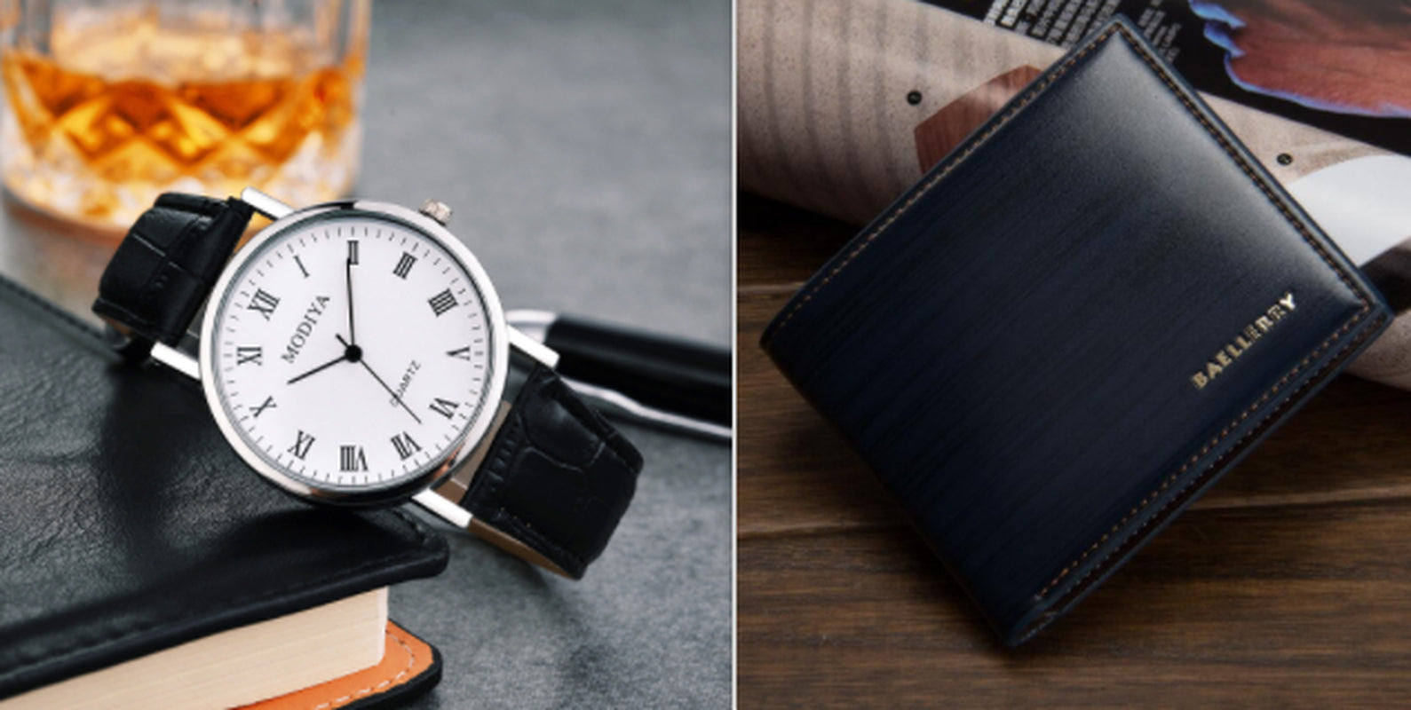 3 Folds Carteira Men'S Wallets