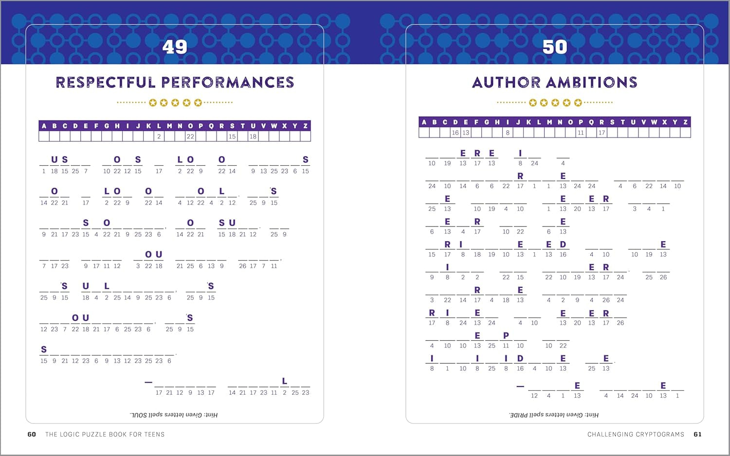 The Logic Puzzle Book for Teens: 100 Challenging Brain Games and Puzzles