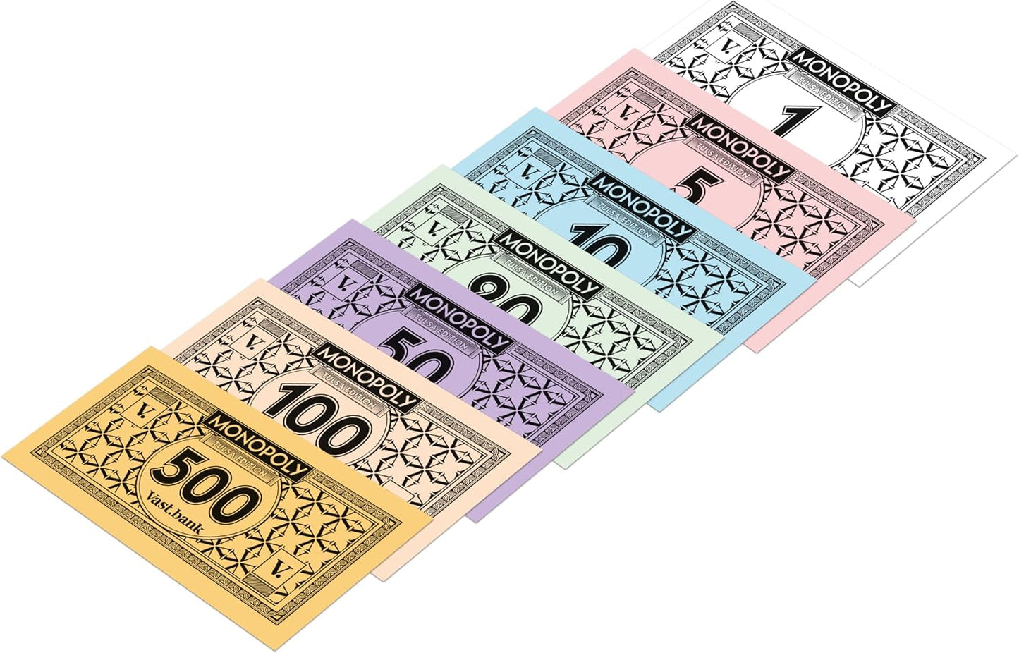 Monopoly Board Game Tulsa Edition: 2-6 Players Family Board Games for Kids and Adults, Board Games for Kids 8 and Up, for Kids and Adults, Ideal for Game Night