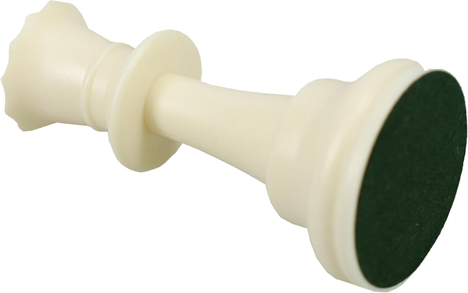 Replacement Staunton Chess Piece - Light Queen for Tournament Chess Set, Plastic Chess Piece with Felt Bottom, Classic Design, Replacement Chess Pieces for Chess Set