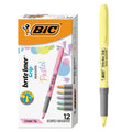 Brite Liner Chisel Point Highlighter Set, Assorted Pastel Colors, 6 Count