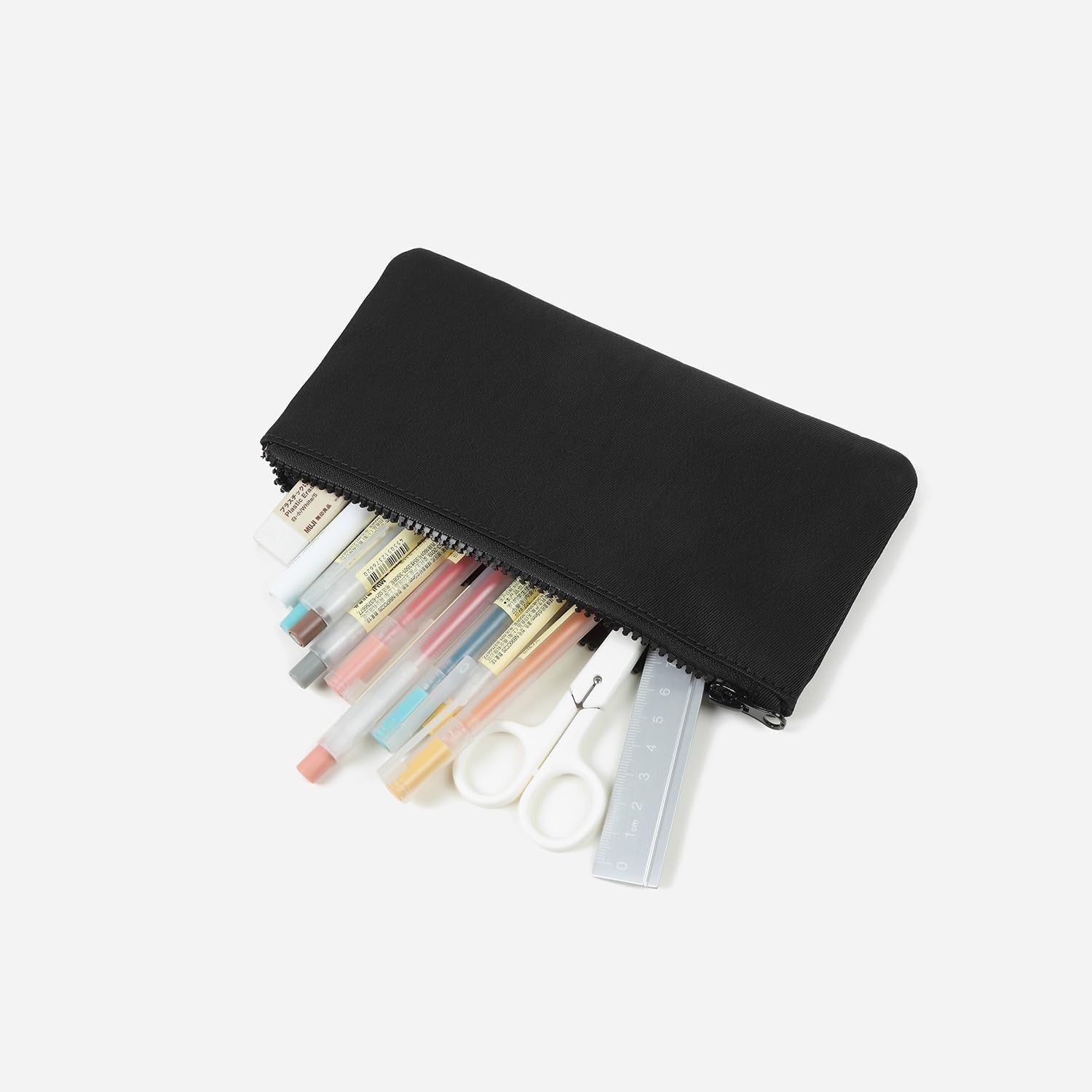 Minimalist School Work Organizer Bag for Traveling Portable Letter Writing Stationery Pouch Oxford Cloth