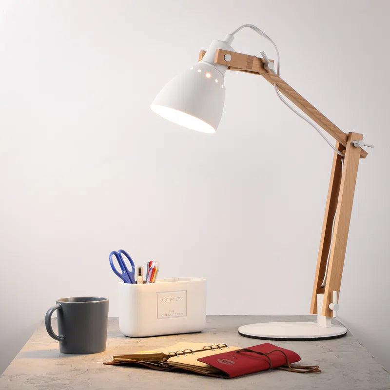 Skillern LED Desk Lamps, Eye-Caring Swing Arm Table Lamp
