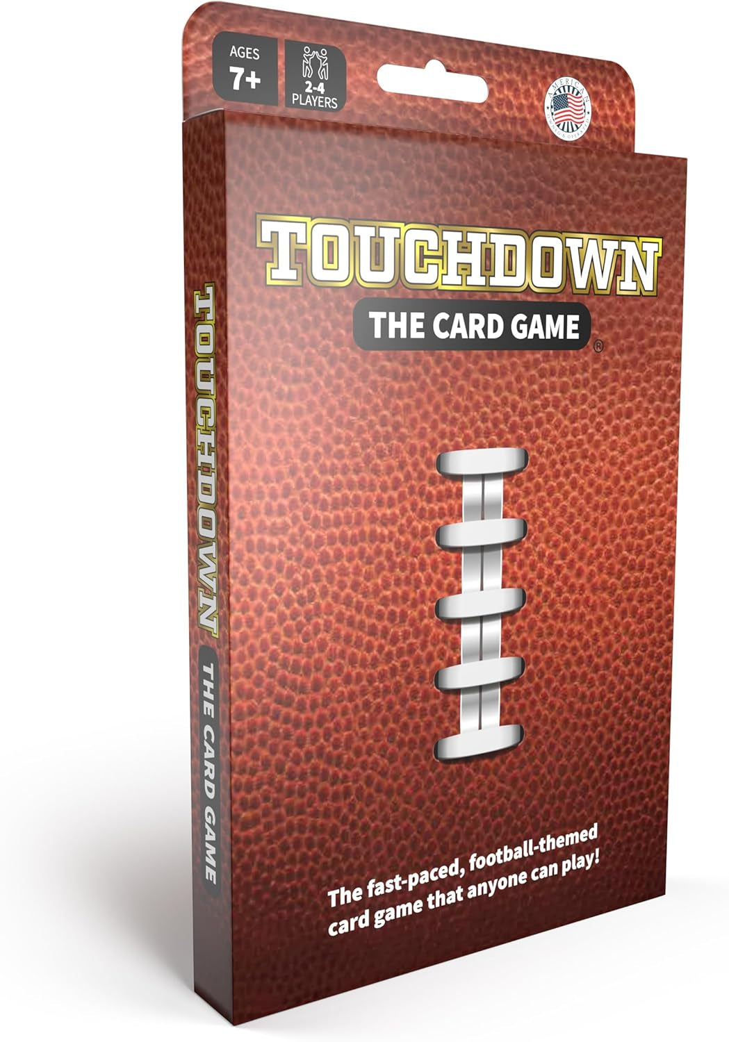 - Fast-Paced, Football Themed Card Game That Anyone Can Play, 2-4 Players, Fun Card Games for Adults, Kids, Families and Game Nights, Stocking Stuffers, Football Gifts