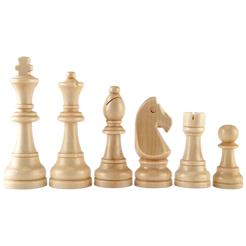 32Pcs Chess Pieces Complete Chessmen International Word Chess Set Chess Piece Entertainment Accessories