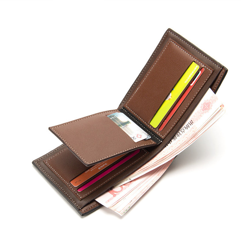 3 Folds Carteira Men'S Wallets