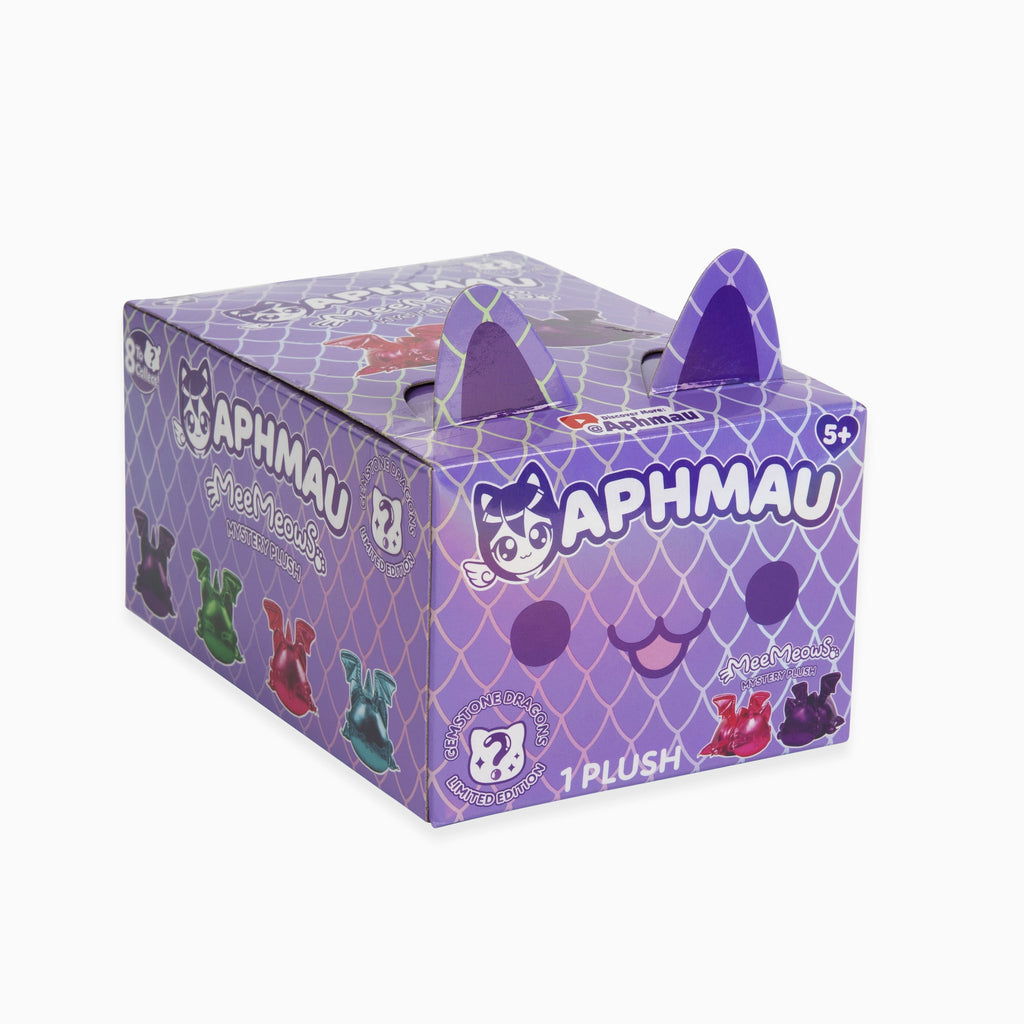 6” Meemeow Mystery Plush – Dragons, Youtube Gaming Channel, Blind Box, 1 of 8 Possible Toys, Fun Dragon Meemeows Official Brand Merch Ages 5+