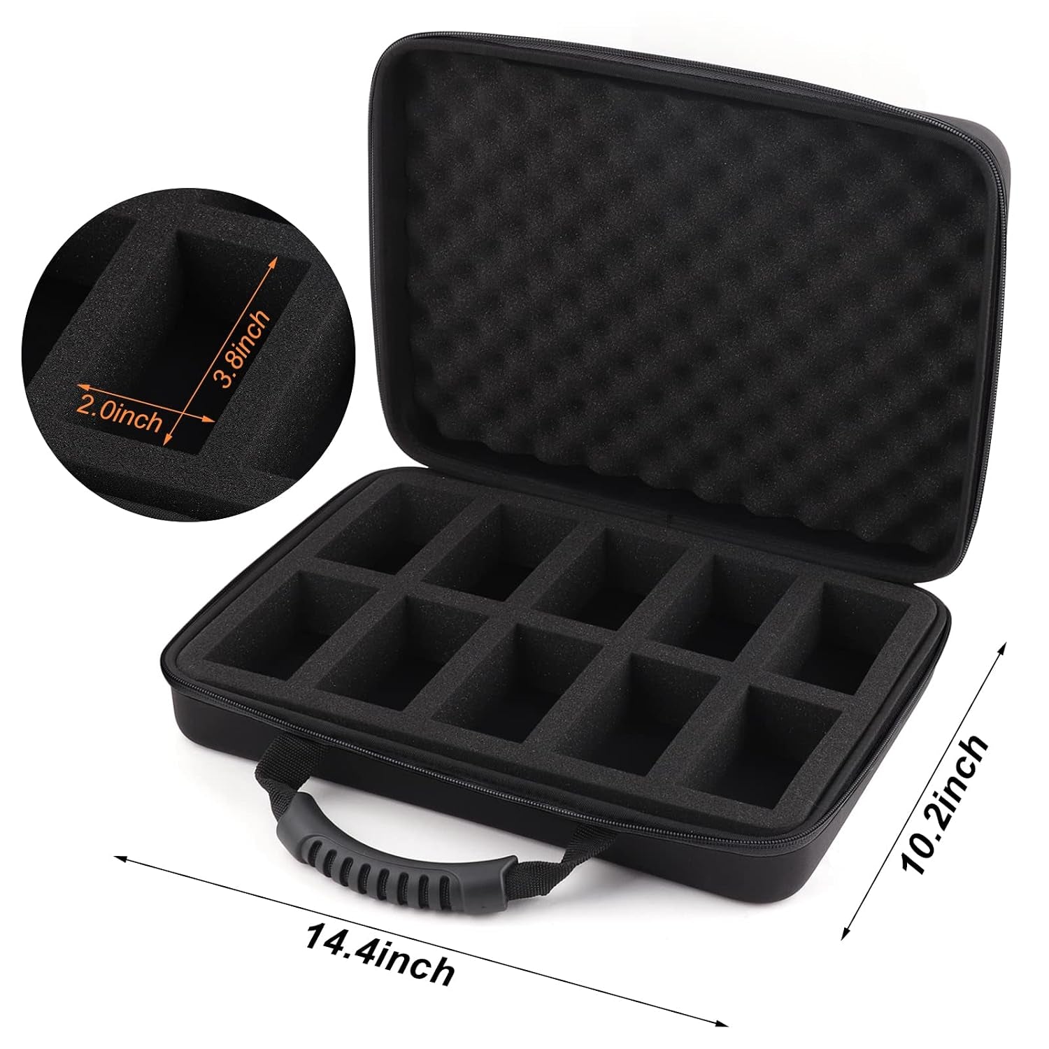 1200-2200 Card Game Case for Cards against Humanity Game,Collectible Trading Card Storage Holder Compatible for Pokemon Cards, Sports Card and Baseball Cards,Playing Card Travel Carrying Case Fit All